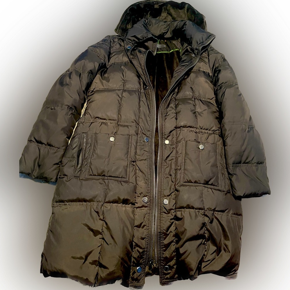 Marc Andrew New York Dark Brown Winter Coat